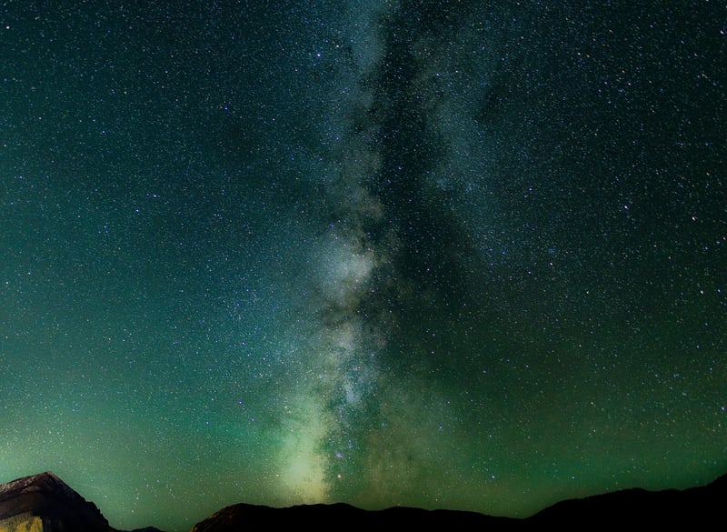 Starry Night Milky Way Galaxy